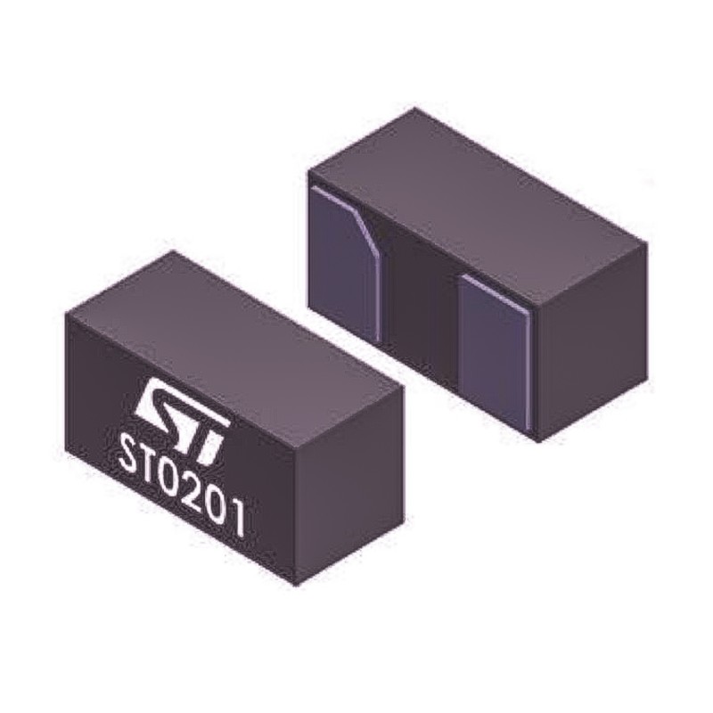 2500 pcs - STMicroelectronics ESDZL5-1F4, Uni-Directional TVS Diode, 60W, 2-Pin 0201