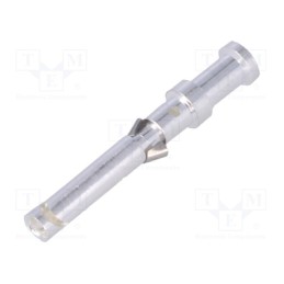 10 pcs : 9150006202 - Contact, female, copper alloy, silver plated, 1mm2, Han® D, 10A