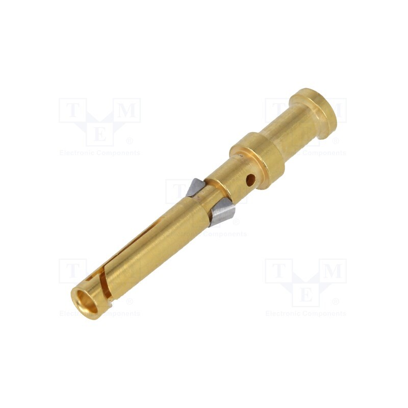 10 pcs : 9150006225 - Contact, female, copper alloy, nickel plated,gold-plated, Han® D