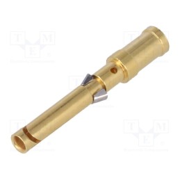 10 pcs : 9150006226 - Contact, female, copper alloy, nickel plated,gold-plated, 2.5mm2