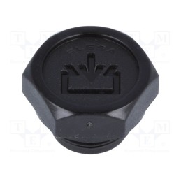 10 pcs : 58611 - Fill plug, without side hole, Thread: G 3/8', Overall len: 16mm