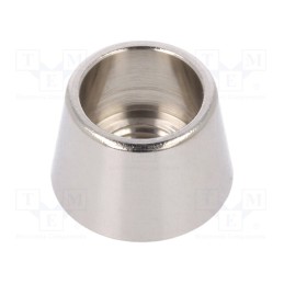 10 pcs : 702501201 - Cover, Plating: nickel plated, 8020,8060,TP, silver, 19mm