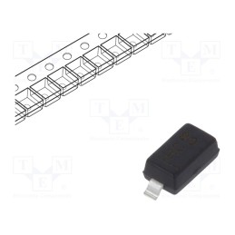 50 pcs : DDZ9684-7 - Diode: Zener, 0.5W, 3.3V, SMD, , SOD123, single diode