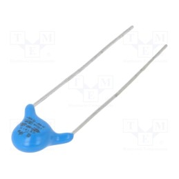 50 pcs : JYAA2151KCB065000B - Capacitor: ceramic, Y2, 150pF, 300VAC, Y5P, ±10%, 7.5mm