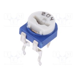 50 pcs : RKT6V-200K - Potentiometer: mounting, single turn,horizontal, 200kΩ, 100mW