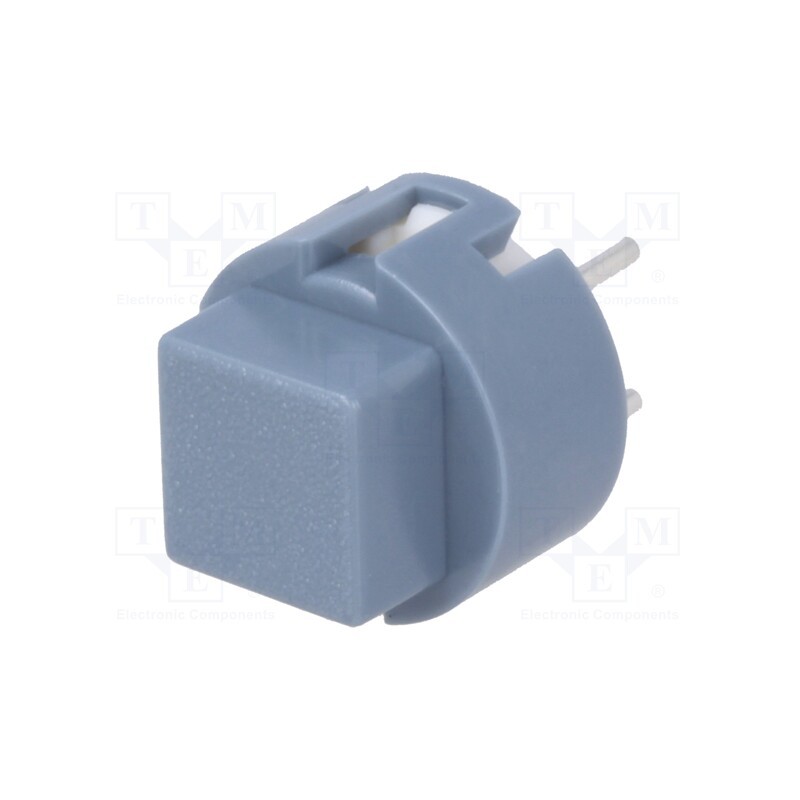 10 pcs : D6C10 F1 LFS - Switch: keypad, Pos: 2, SPST-NO, 0.01A/32VDC, grey, THT, 1.3N, 50mΩ