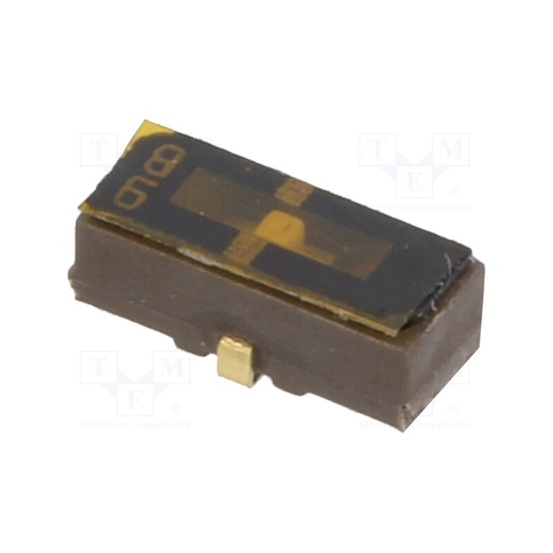 10 pcs : CJS-1201A - Switch: slide, Pos: 3, SPDT, 0.1A/6VDC, ON-OFF-ON, SMT, Leads: curved