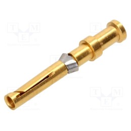 10 pcs : 9152006225 - Contact, female, copper alloy, gold-plated, 0.75mm2, 18AWG, 10A