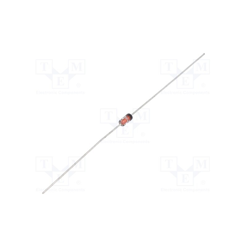 10 pcs : BAV21 R0G - Diode: rectifying, THT, 250V, 0.2A, , Ifsm: 4A, DO35, 500mW