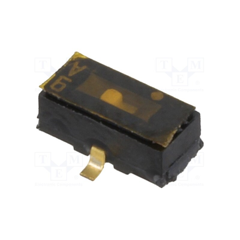 10 pcs : CAS-120B - Switch: slide, Pos: 2, SPDT, 0.1A/6VDC, ON-ON, SMT, Leads: straight