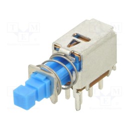 10 pcs : LC2255EENP - Switch: push-button, Pos: 2, DPDT, 0.3A/30VDC, Rcont max: 200mΩ