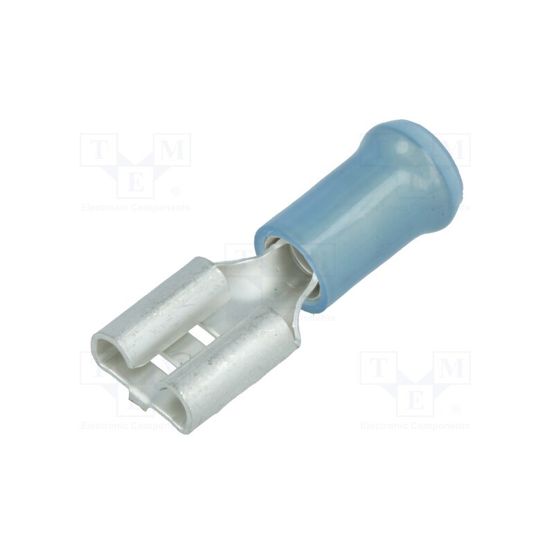 20 pcs : 9-160313-5 - Terminal: flat, 6.3mm, 0.8mm, female, 1÷2.5mm2, crimped, for cable