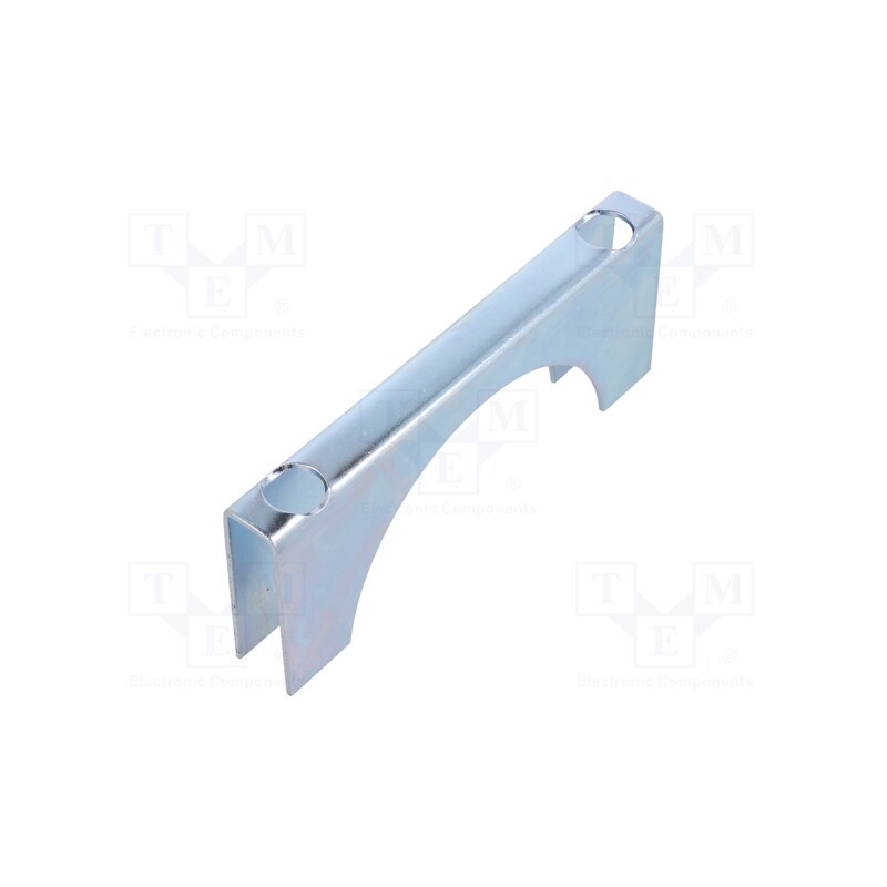 10 pcs : ŁC10.89 (3') - Mounting coupler, steel, zinc, u-bolt, D-CB10..89.143