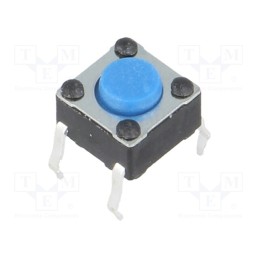 50 pcs : PTS645SM43-2 LFS - Microswitch TACT, SPST-NO, Pos: 2, 0.05A/12VDC, THT, none, 1.6N