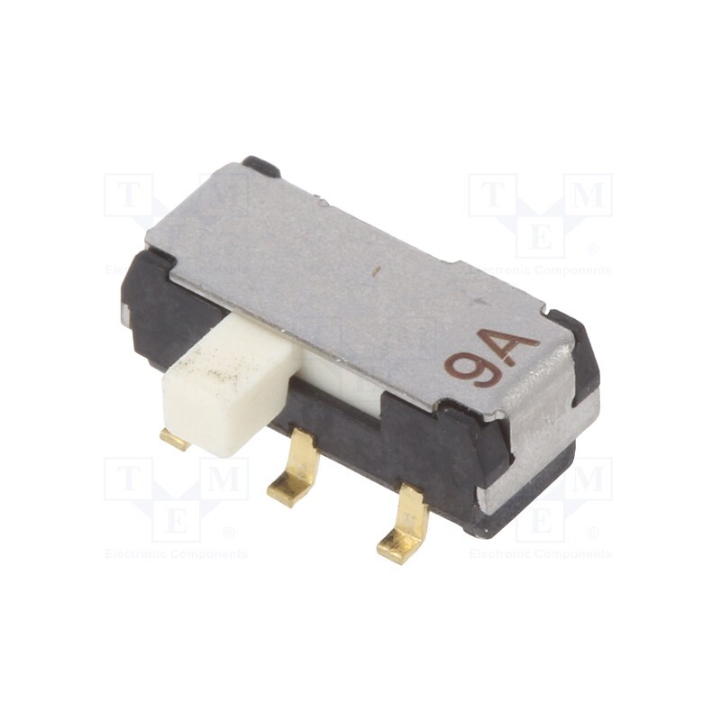 10 pcs : CL-SB-22B-12 - Switch: slide, Pos: 2, DPDT, 0.2A/12VDC, ON-ON, SMT, Leads: straight