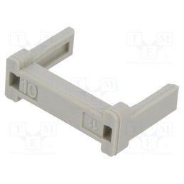 50 pcs : 9185109002 - Cable clamp, PIN: 10, IDC connectors, SEK