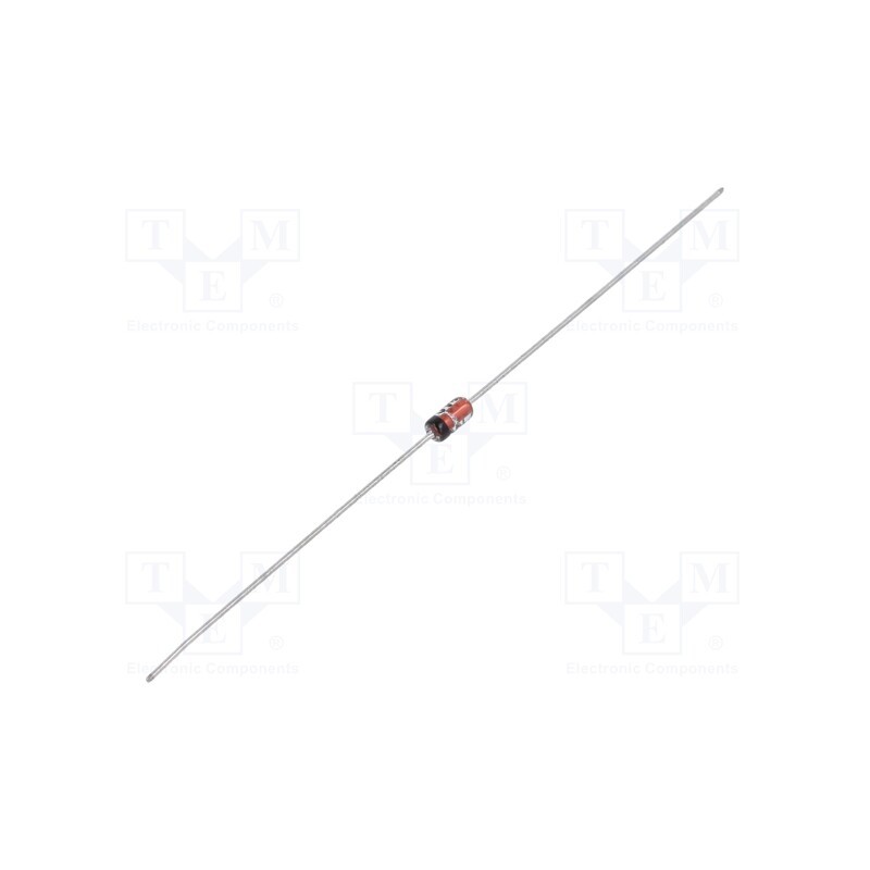 50 pcs : BZX55C5V1 R0G - Diode: Zener, 0.5W, 5.1V, 5mA, , DO35, single diode