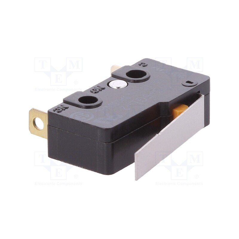 10 pcs : SS-5GL2 - Microswitch SNAP ACTION, 5A/125VAC, with lever (with roller)