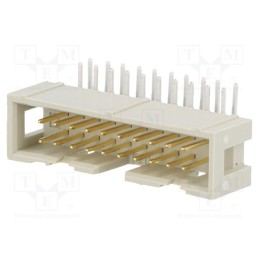 10 pcs : 9185206323 - Socket, IDC, male, PIN: 20, angled 90°, THT, 1.27mm, Layout: 2x10