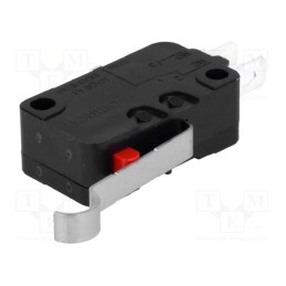 10 pcs : D3V-164-1A4 - Microswitch SNAP ACTION, 16A/250VAC, 10A/30VDC, SPDT, ON-(ON)