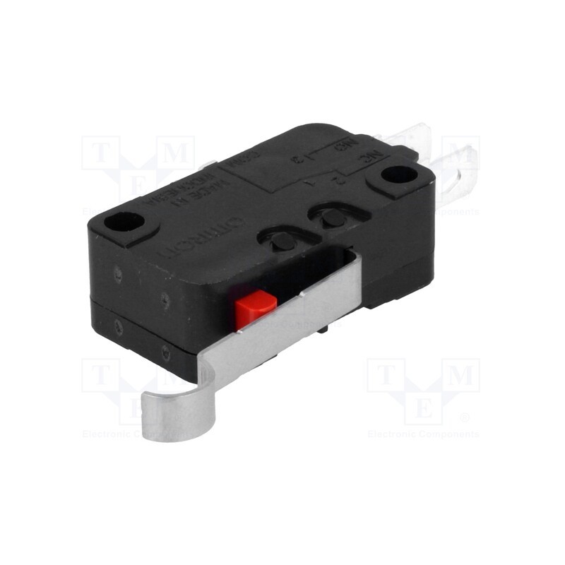10 pcs : D3V-164-1A4 - Microswitch SNAP ACTION, 16A/250VAC, 10A/30VDC, SPDT, ON-(ON)
