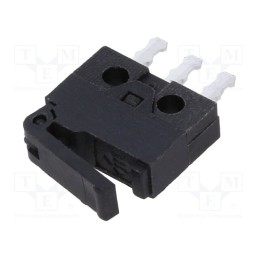 10 pcs : TS0101F020P - Microswitch SNAP ACTION, 0.3A/6VDC, SPDT, Rcont max: 50mΩ, Pos: 2
