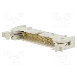 10 pcs : 9185267914 - Socket, IDC, male, PIN: 26, straight, with short latch, THT, 2.54mm