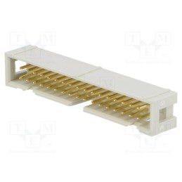 10 pcs : 9185346324 - Socket, IDC, male, PIN: 34, straight, THT, 1.27mm, Layout: 2x17