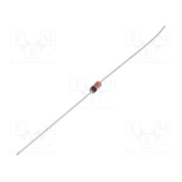 50 pcs : BZX55C10 R0G - Diode: Zener, 0.5W, 10V, 5mA, , DO35, single diode