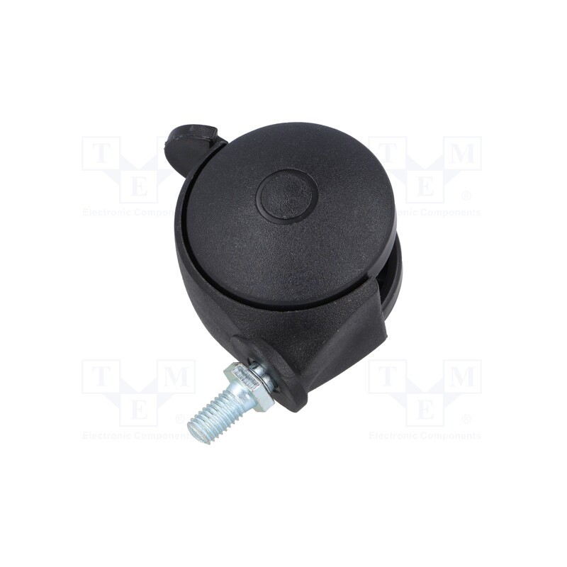 10 pcs : BPN 050 M8X15 - Furniture wheel, Ø: 50mm, H: 53mm, torsional with lock,with lever