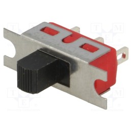 10 pcs : - Switch: slide, Pos: 2, SPDT, 2A/250VAC, 5A/28VDC, ON-(ON), -30÷85°C