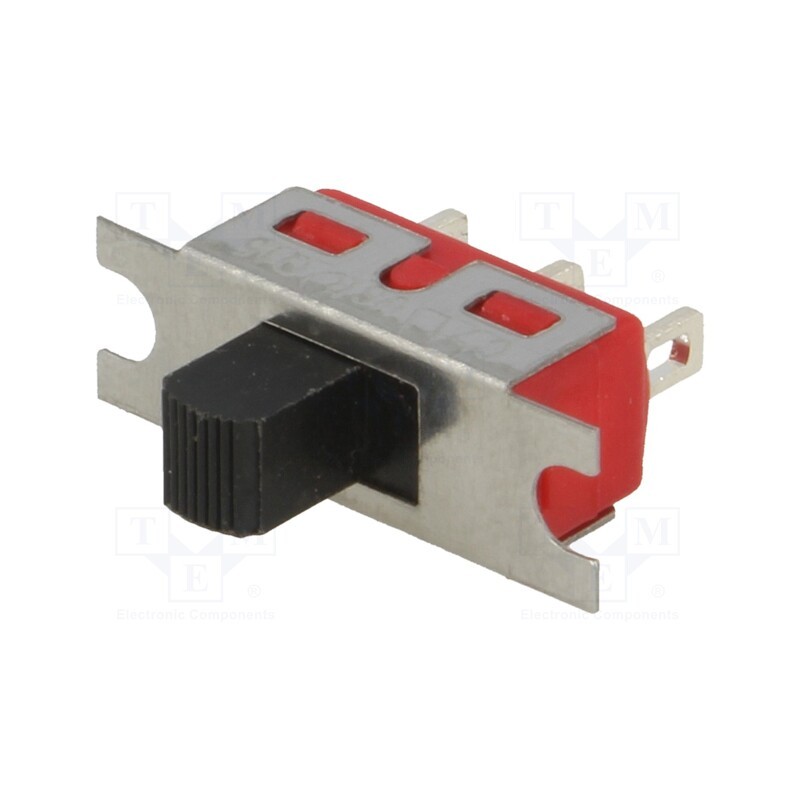 10 pcs : - Switch: slide, Pos: 2, SPDT, 2A/250VAC, 5A/28VDC, ON-(ON), -30÷85°C