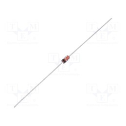50 pcs : BZX55C20 R0G - Diode: Zener, 0.5W, 20V, 5mA, , DO35, single diode