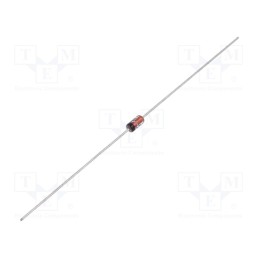 50 pcs : BZX55C3V9 R0G - Diode: Zener, 0.5W, 3.9V, 5mA, , DO35, single diode, Ir: 2uA