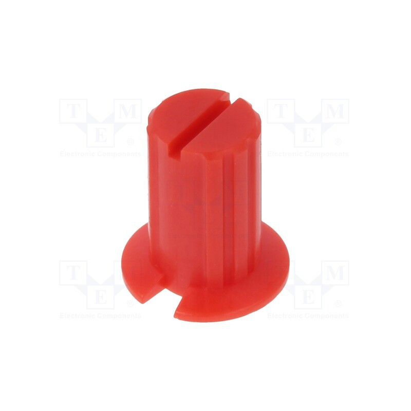 10 pcs : KR 109 - Knob, none, DRR 4000, Body: red