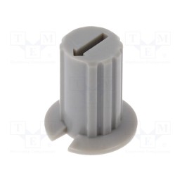 10 pcs : KR 207 - Knob, none, DRR 4000, Body: grey