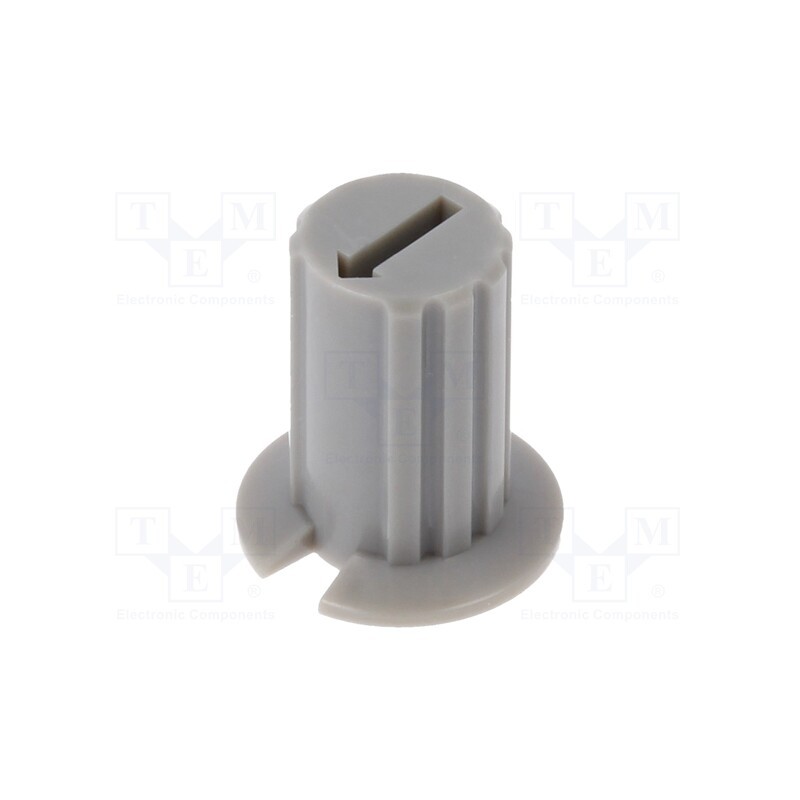 10 pcs : KR 207 - Knob, none, DRR 4000, Body: grey