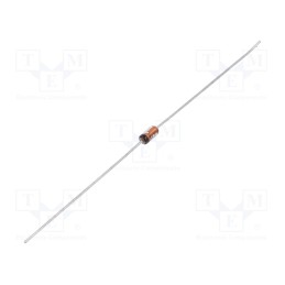 50 pcs : BZX55B5V6 A0G - Diode: Zener, 0.5W, 5.6V, 5mA, DO35, single diode, Ir: 100nA