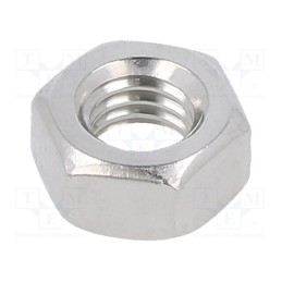 500 pcs : M6/D934-A4 - Nut, hexagonal, M6, 1, acid resistant steel A4, H: 5mm, 10mm