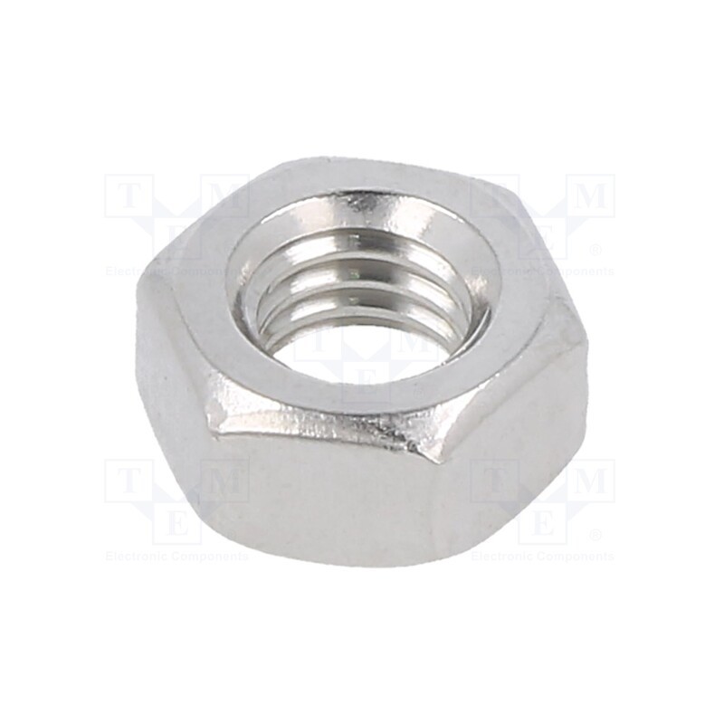 500 pcs : M6/D934-A4 - Nut, hexagonal, M6, 1, acid resistant steel A4, H: 5mm, 10mm