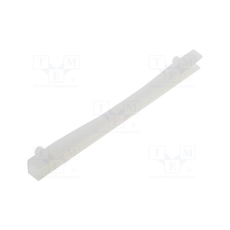 50 pcs : RCG-1 - PCB guide, polyamide, natural, A: 76.2mm, UL94V-2, B: 63.5mm