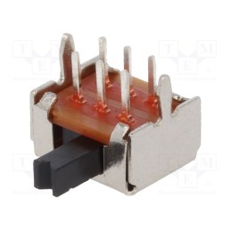 10 pcs : MFP 213 N-RA - Switch: slide, Pos: 2, SP3T, 0.1A/12VDC, ON-ON-ON, PCB,THT, -20÷85°C