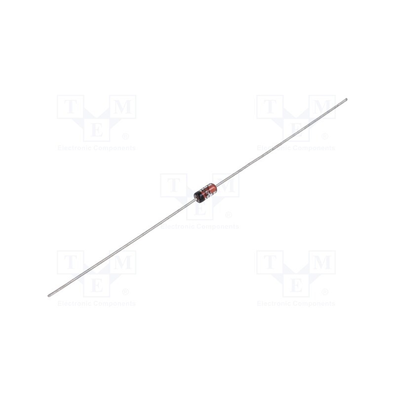50 pcs : BZX55C27 R0G - Diode: Zener, 0.5W, 27V, 5mA, , DO35, single diode