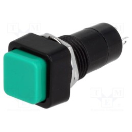 10 pcs : - Switch: push-button, Pos: 2, SPST-NO, 3A/125VAC, OFF-ON, Ø12mm