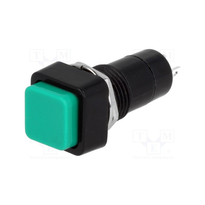 10 pcs : - Switch: push-button, Pos: 2, SPST-NO, 3A/125VAC, OFF-ON, Ø12mm