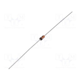 50 pcs : BZX55C18 R0G - Diode: Zener, 0.5W, 18V, 5mA, , DO35, single diode