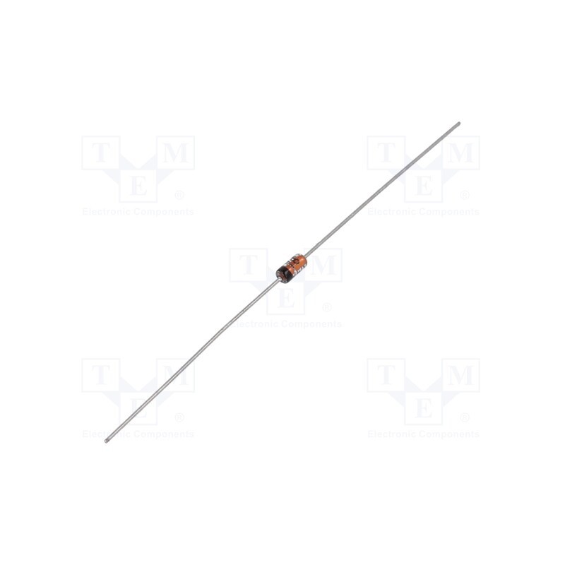 50 pcs : BZX55C18 R0G - Diode: Zener, 0.5W, 18V, 5mA, , DO35, single diode