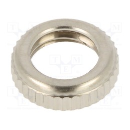 10 pcs : R 675 - Nut, Mat: brass, MTA