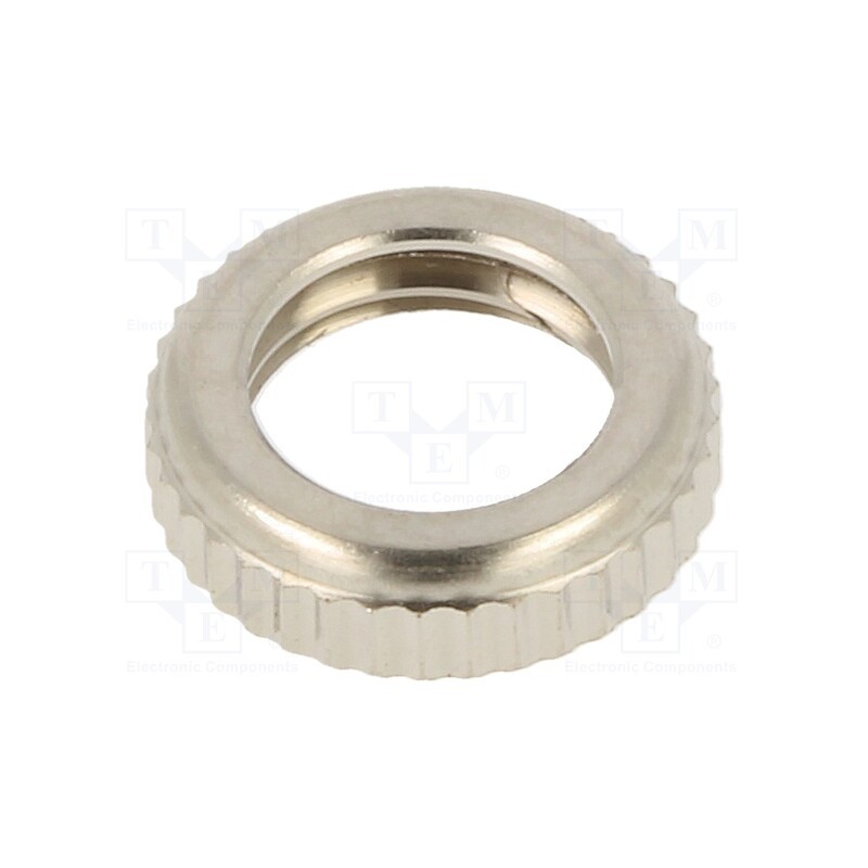 10 pcs : R 675 - Nut, Mat: brass, MTA