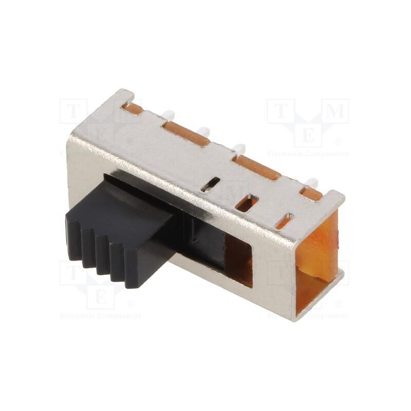 10 pcs : MFP 1323 - Switch: slide, Pos: 3, SP3T, 0.35A/30VDC, ON-ON-ON, PCB,THT, 30mΩ